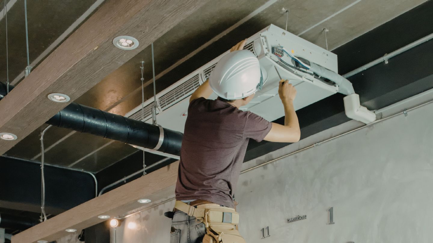 تركيب تكييف التجمع الأول